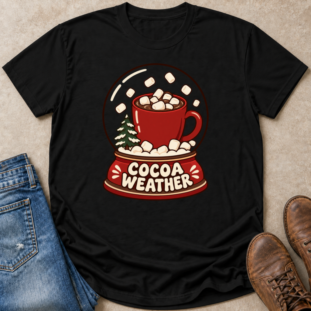Cocoa Snow Globe T-Shirt