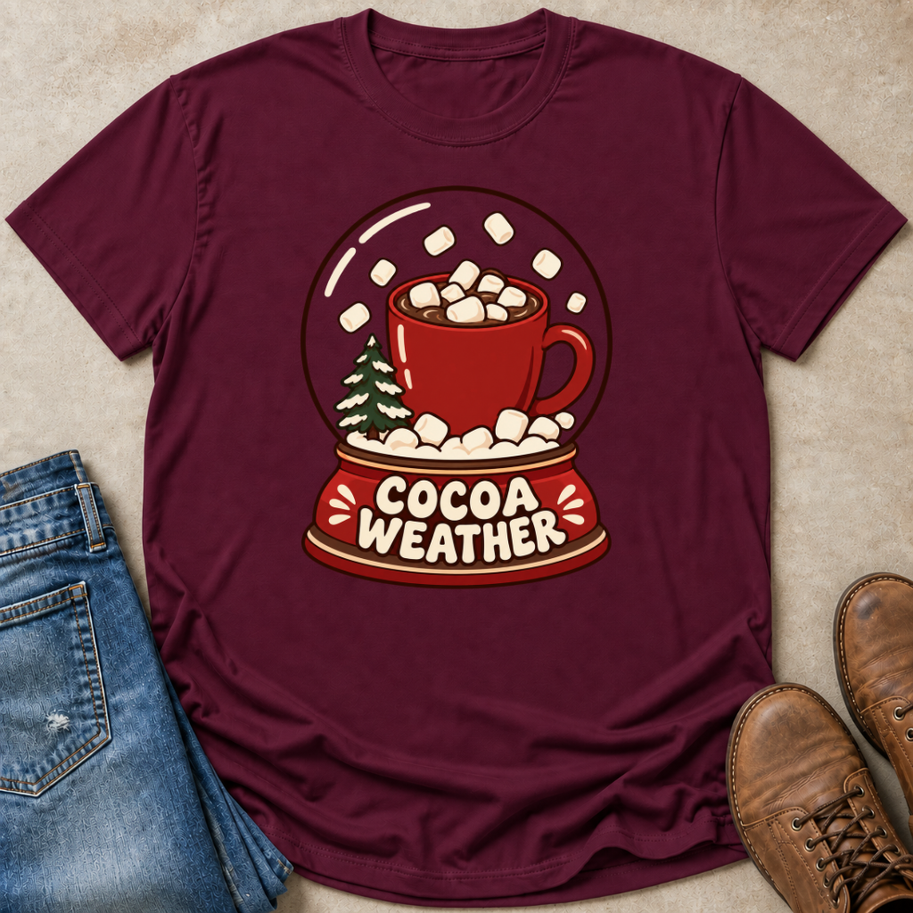 Cocoa Snow Globe T-Shirt