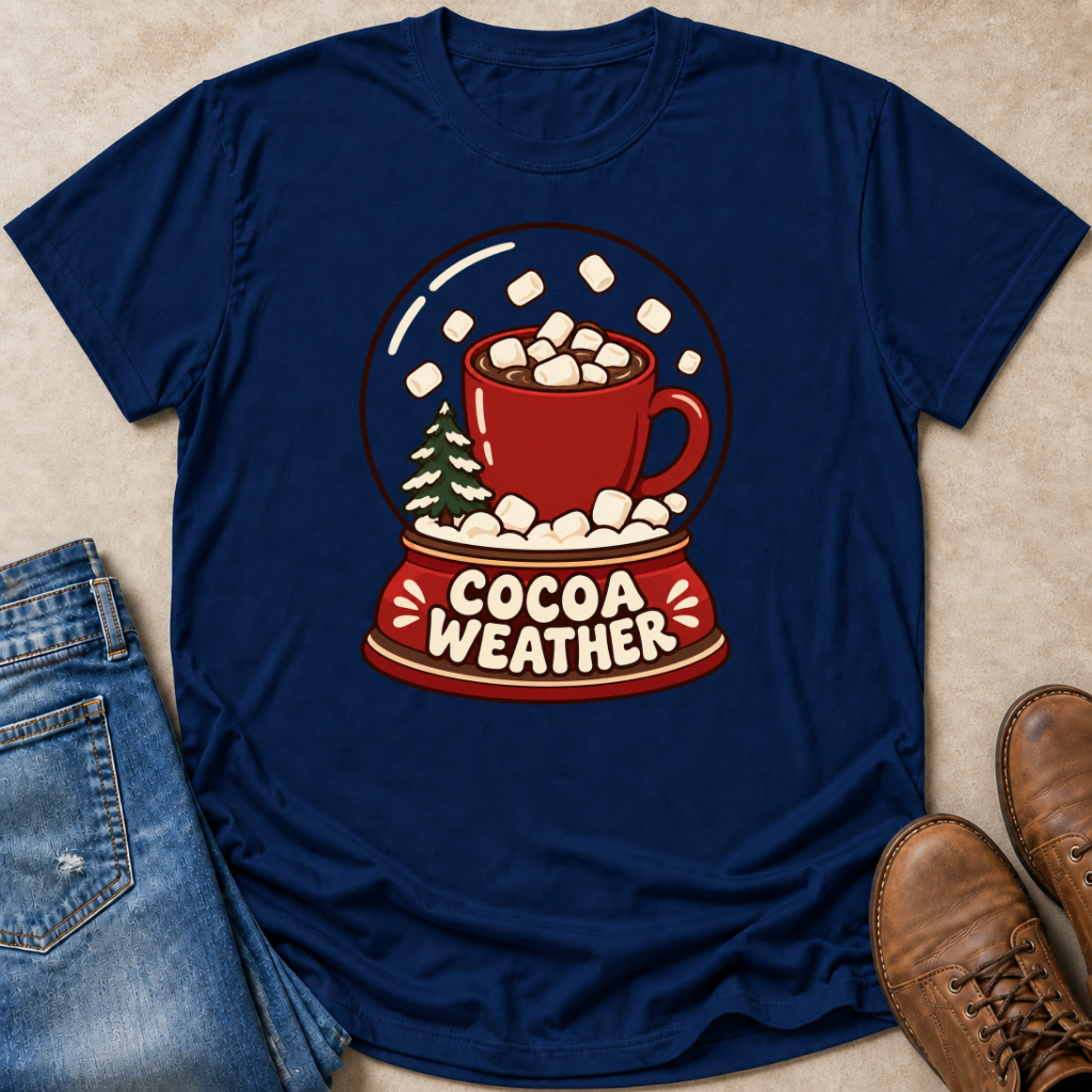Cocoa Snow Globe T-Shirt