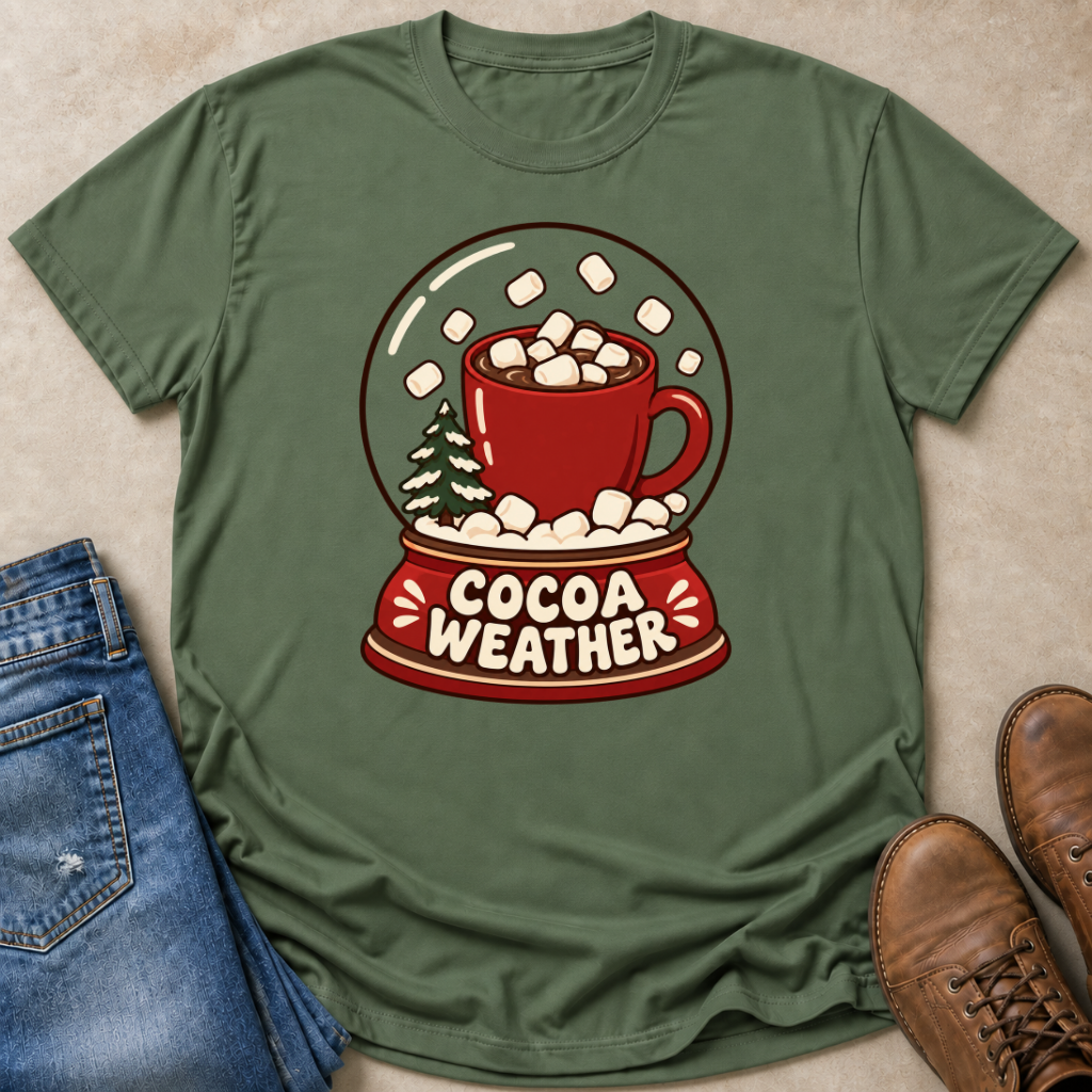 Cocoa Snow Globe T-Shirt