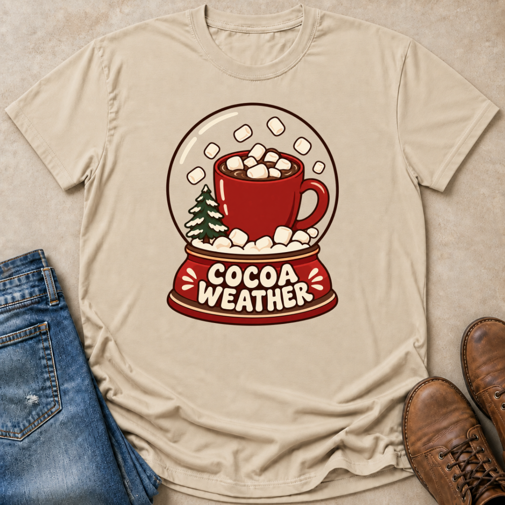 Cocoa Snow Globe T-Shirt