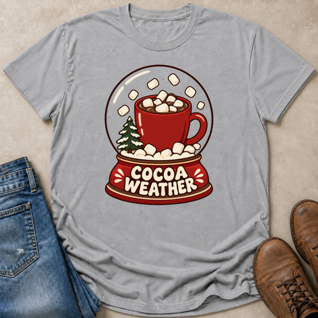 Cocoa Snow Globe T-Shirt