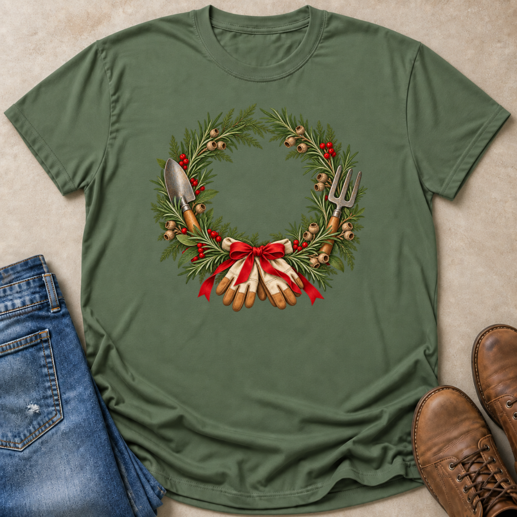 Gardeners Wreath T-Shirt