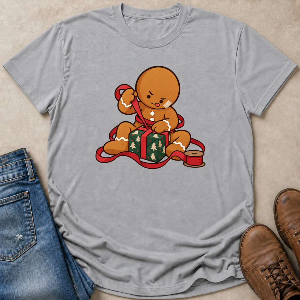 Gingerbread The Gift Wrapper T-Shirt