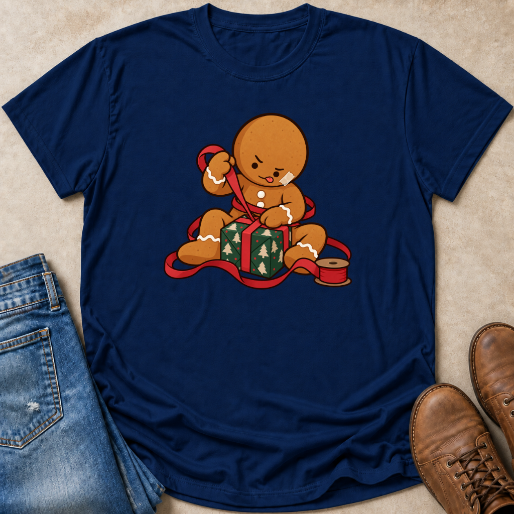 Gingerbread The Gift Wrapper T-Shirt