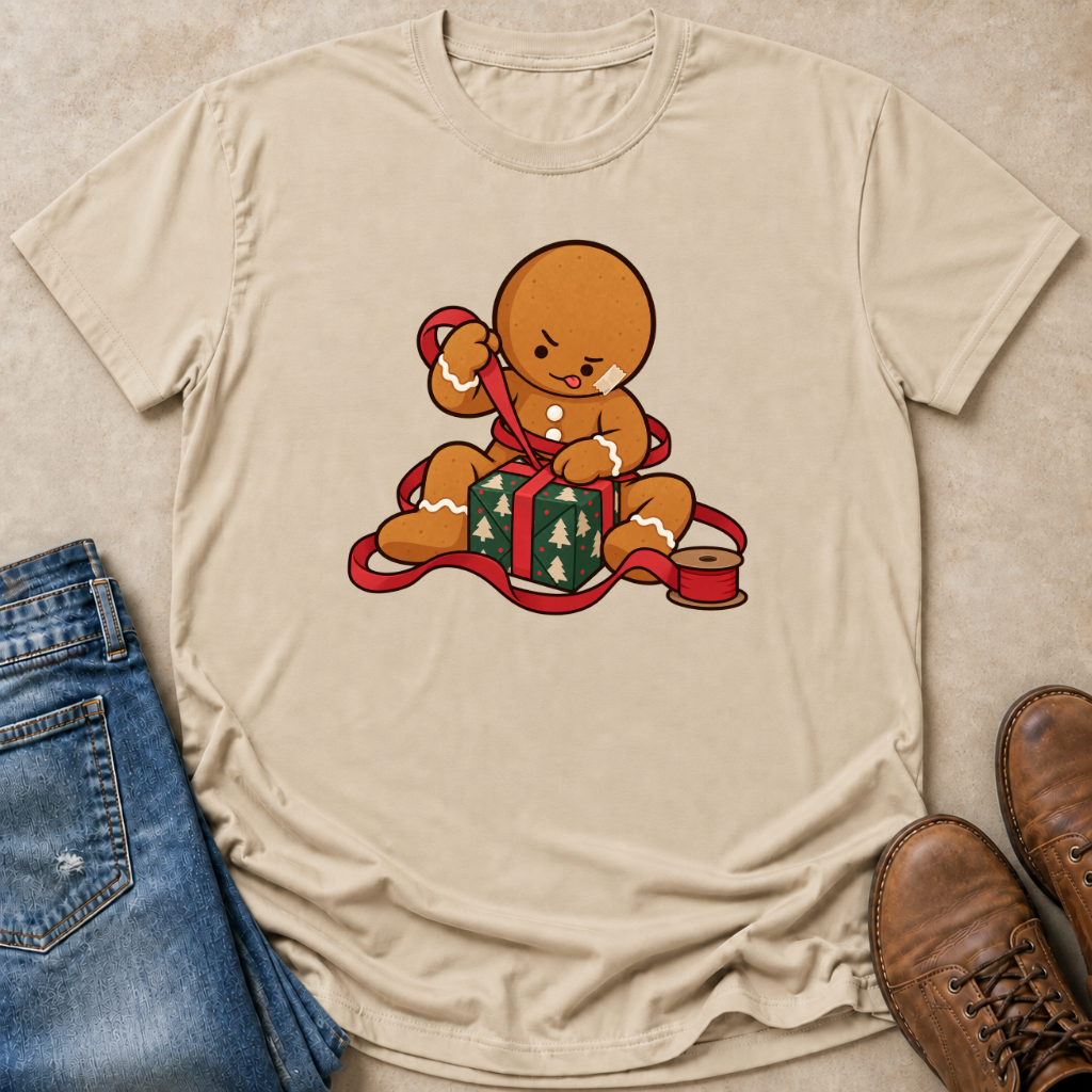 Gingerbread The Gift Wrapper T-Shirt