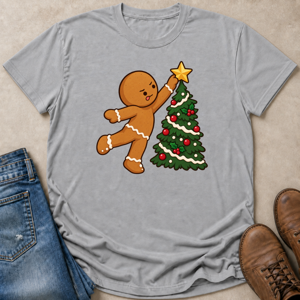 Gingerbread The Tree Topper T-Shirt