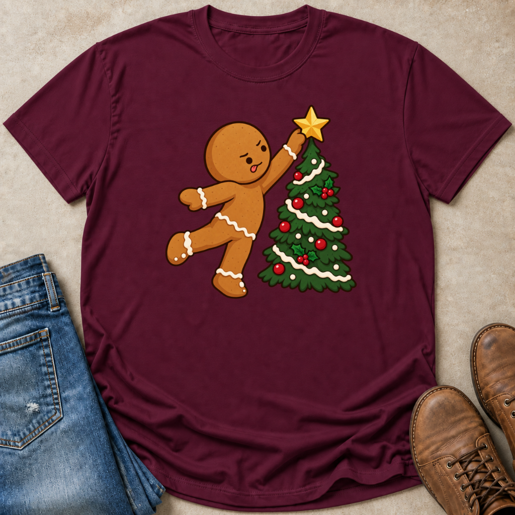 Gingerbread The Tree Topper T-Shirt