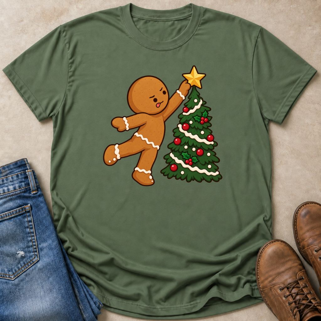 Gingerbread The Tree Topper T-Shirt