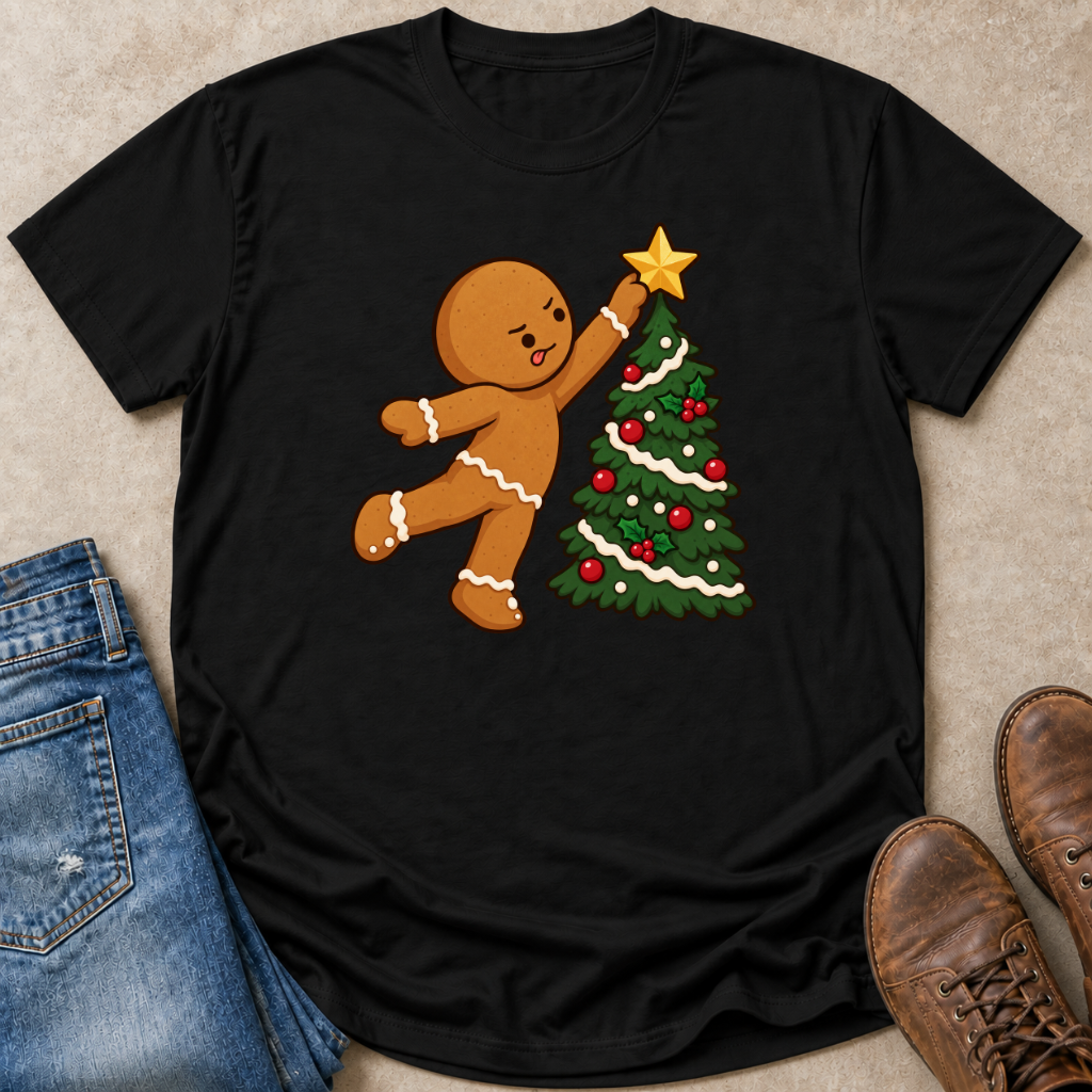Gingerbread The Tree Topper T-Shirt