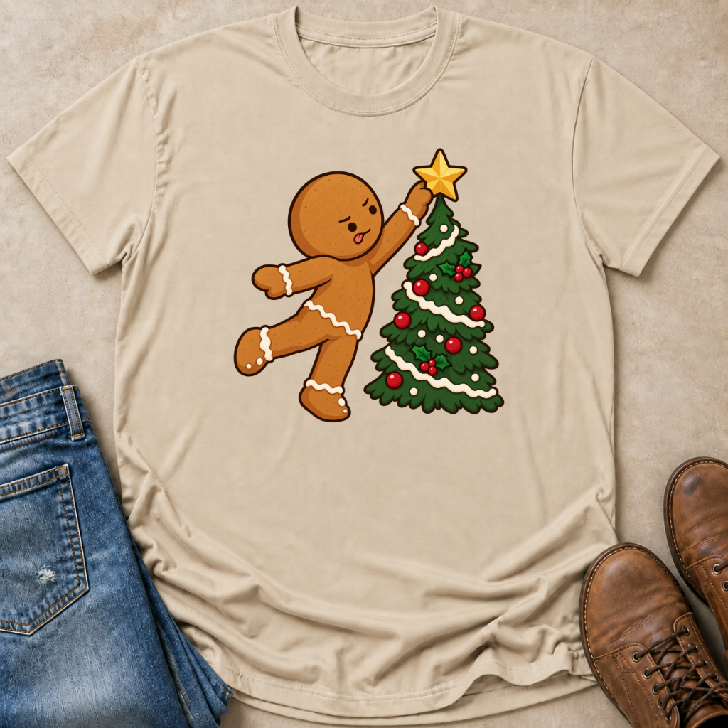 Gingerbread The Tree Topper T-Shirt